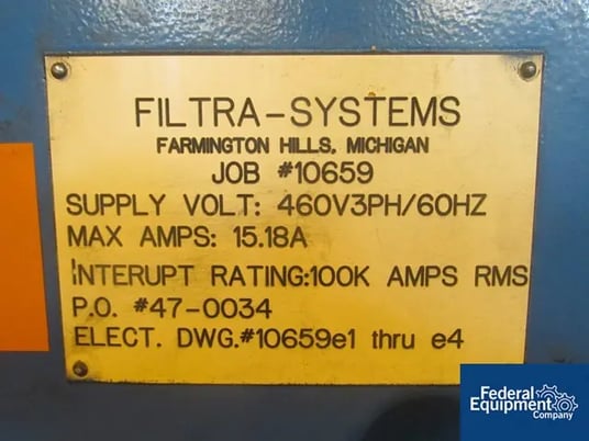 Filtra Systems #MV-C, Filtration System, #2774-6 - Image 3