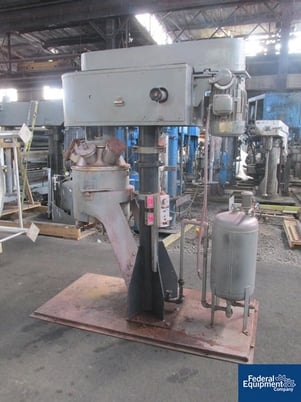 3 HP Hockmeyer #S-HCSM-7.5, dual shaft disperser, Stainless Steel, #2628-10 - Image 3