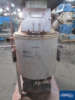 3 HP Hockmeyer #S-HCSM-7.5, dual shaft disperser, Stainless Steel, #2628-10 - Image 5