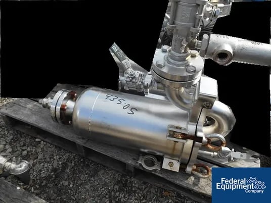 FSI Basket Filter, Stainless Steel, 150 psi @ 225&deg;F, 8" dia., 2002, #43505 - Image 1