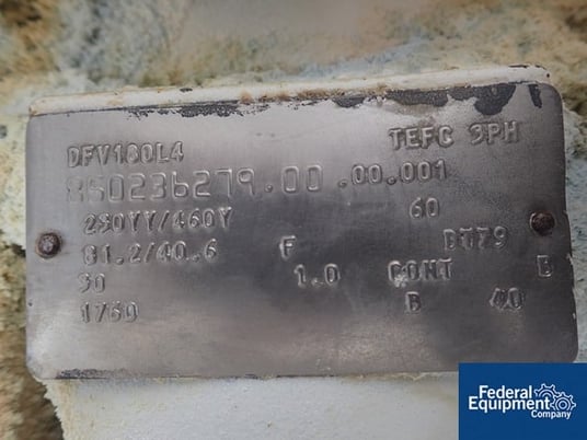 American Process #FZM26, Twin Shaft Mixer, #2872-2 - Image 7