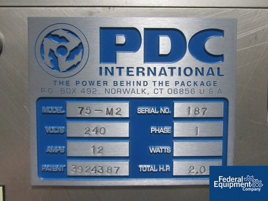 PDC #75-M2, shrink sealer, #2845-1 - Image 2