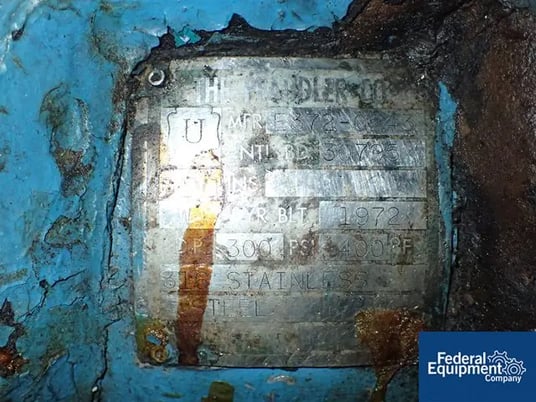 20 gallon Pfaudler reactor, #2856-10 - Image 6