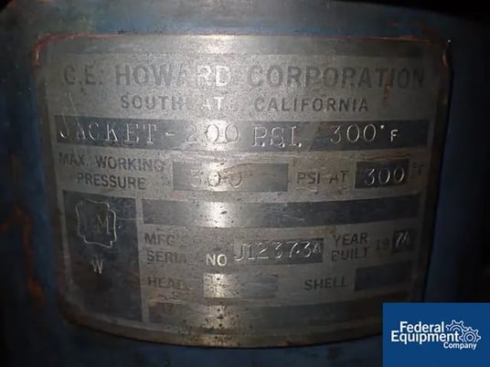 2 gallon Combustion Engineering Howard reactor, #2856-11 - Image 8