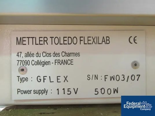 Mettler Toledo Flexweigh #GFLEX, w/XYZ robot w/rotating gripper, integrated lab balance, serial #FW03/07 - Image 2
