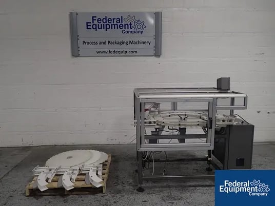 Palace Packaging #SR-2.5, capacity retorquer, rotary design, AB Micrologix 1200 PLC, 120 V., serial #8507 - Image 1