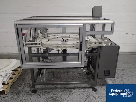 Palace Packaging #SR-2.5, capacity retorquer, rotary design, AB Micrologix 1200 PLC, 120 V., serial #8507 - Image 3
