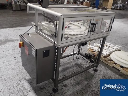 Palace Packaging #SR-2.5, capacity retorquer, rotary design, AB Micrologix 1200 PLC, 120 V., serial #8507 - Image 5