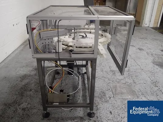 Palace Packaging #SR-2.5, capacity retorquer, rotary design, AB Micrologix 1200 PLC, 120 V., serial #8507 - Image 6