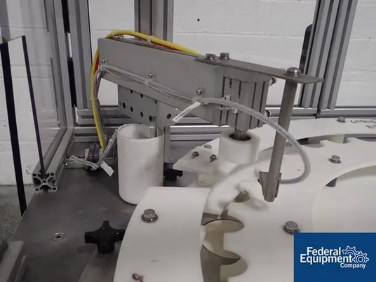 Palace Packaging #SR-2.5, capacity retorquer, rotary design, AB Micrologix 1200 PLC, 120 V., serial #8507 - Image 8