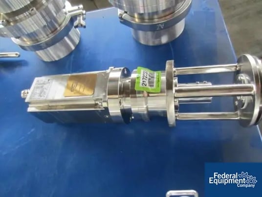Baldor #SSBSM80C-275CA, Stainless Steel mixer, 1 HP motor, 4000 RPM, 300 V., serial #W0908248057, #2792-79 - Image 1