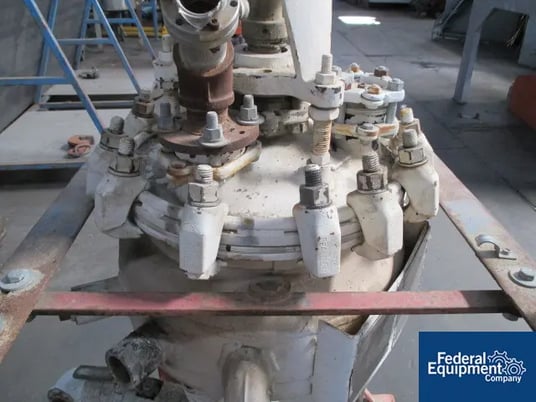 5 gallon Pfaudler, glass lined reactor, 25/150 psi, jacketed, reglassed by Pfaudler 1993, #2930-123 - Image 7