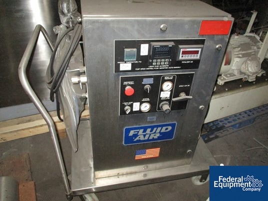 Fluid Air wurster insert, stainless steel with fluid pump on carts, #12260-2 - Image 7