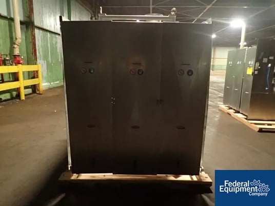 52" Vector #VHC-130STL, Stainless Steel perforated coating pan, 2007, #2927-7, 2007 - Image 4