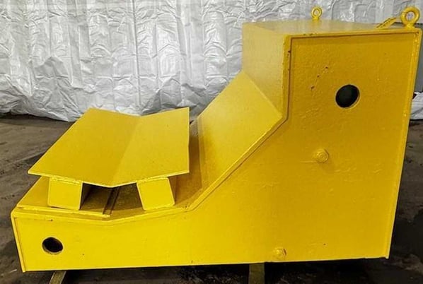 20000 lb. Herr, coil car, L type, 60" width, 60" O.D., 20" lift, self contained hydraulic, 3 HP - Image 2