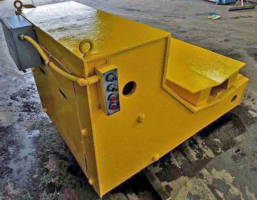 20000 lb. Herr, coil car, L type, 60" width, 60" O.D., 20" lift, self contained hydraulic, 3 HP - Image 3