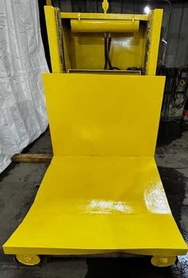 20000 lb. Revolvator, coil car, L type, 60" Wide, 60" O.D., 20" lift, self contained hydraulic - Image 1