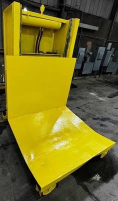 20000 lb. Revolvator, coil car, L type, 60" Wide, 60" O.D., 20" lift, self contained hydraulic - Image 4