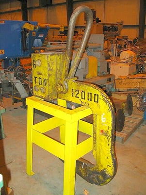 12000 lb. Custom, C-Hook, 24" W coils, 64" OD, 24.75" vert throat, 19.5" arm length, parking stand - Image 2