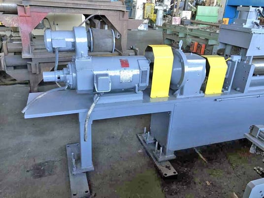 60" x .250" Rowe, pinch roll, 62.5" between housing, 7" diameter rolls, 25 HP DC, 1750 RPM, 1993 - Image 3