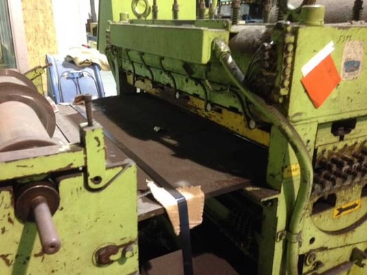 Strand Extensioner, Herr Voss #VSEB 36/1.156-17/5-4HI right hand, 24" wide, R to L, 1000 FPM, 1998 - Image 3