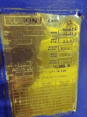 40000 lb. Loopco Recoiler, 54" wide, 16" diameter Drum, 20" & 22" Pads, 200 HP, hydraulic clamp & expansion - Image 6