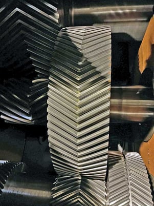 40000 lb. Loopco Recoiler, 54" wide, 16" diameter Drum, 20" & 22" Pads, 200 HP, hydraulic clamp & expansion - Image 8