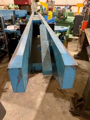 15000 lb. Loopco, 2-arm turnstile, 63" width, 49.5" arm length, powered rotation, Rotek bearing, 1991 - Image 2