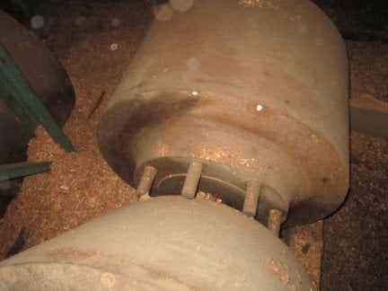 40" x 60" Bird #40X60, Carbon Steel, part type, from decanter centrifuge, #59951GB (4 available) - Image 3