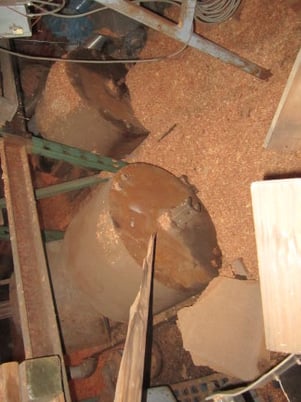 40" x 60" Bird #40X60, Carbon Steel, part type, from decanter centrifuge, #59951GB (4 available) - Image 4