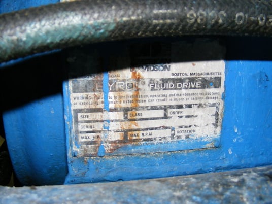 Podbielniak #D-18, 15 HP, 1760 RPM, Motor Drive, #92153 (2 available) - Image 3