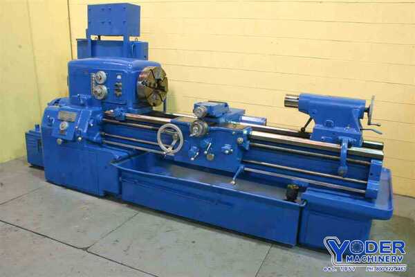 20" x 60" Monarch #62/2013, engine lathe, 4-jaw 15" chuck, chip pan, 10 HP, #73843 - Image 1