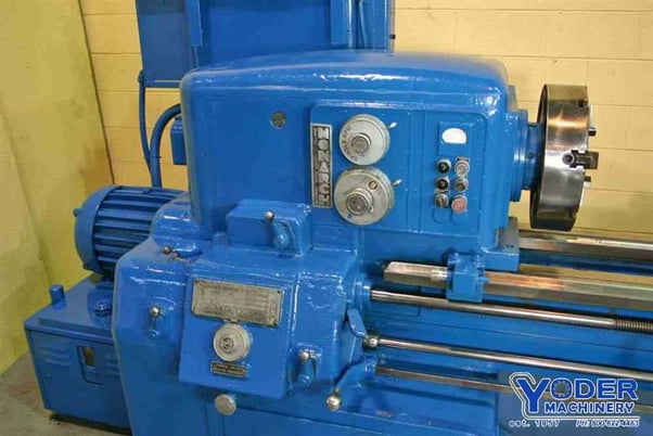 20" x 60" Monarch #62/2013, engine lathe, 4-jaw 15" chuck, chip pan, 10 HP, #73843 - Image 3