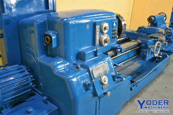 20" x 60" Monarch #62/2013, engine lathe, 4-jaw 15" chuck, chip pan, 10 HP, #73843 - Image 6