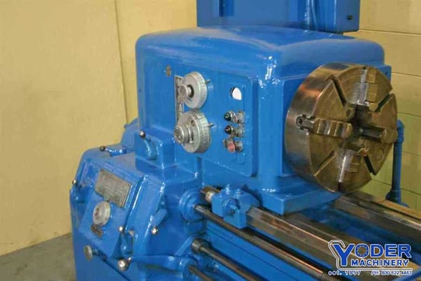 20" x 60" Monarch #62/2013, engine lathe, 4-jaw 15" chuck, chip pan, 10 HP, #73843 - Image 7