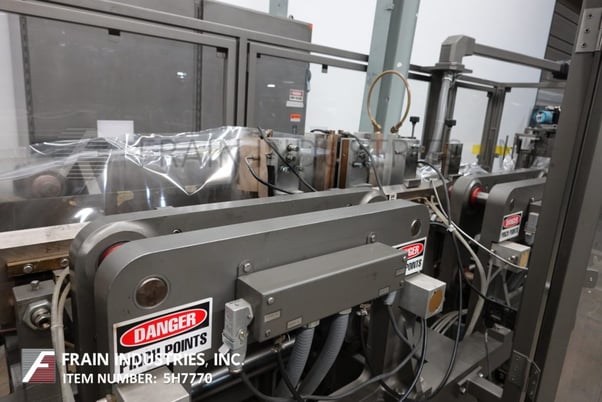 Bartelt #010XL, automatic, horizontal, servo driven, intermittent motion zipper pouch forming machine, 12-100 - Image 2
