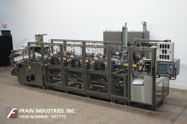 Bartelt #010XL, automatic, horizontal, servo driven, intermittent motion zipper pouch forming machine, 12-100 - Image 5