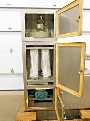 Jiangyin Baoli #JB-30-B, grinder/crusher/dust collector, 5" x 6" opening, 10mm feeding size, 3800 RPM - Image 8