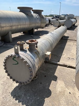 959 sq.ft., 215 psi shell, Energy Exchanger Co., 792 psi tubes, horizontal, 2012 - Image 1