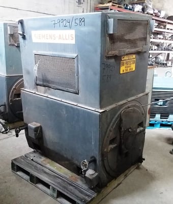 900 HP 3600 RPM Siemens-allis, Frame 589US, WPISB, 2300 Volts (2 available) - Image 2