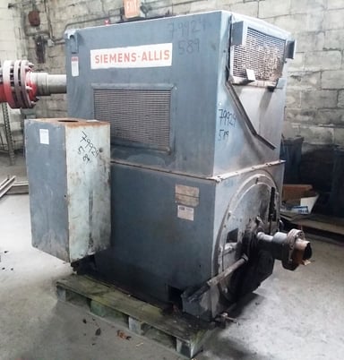 900 HP 3600 RPM Siemens-allis, Frame 589US, WPISB, 2300 Volts (2 available) - Image 4