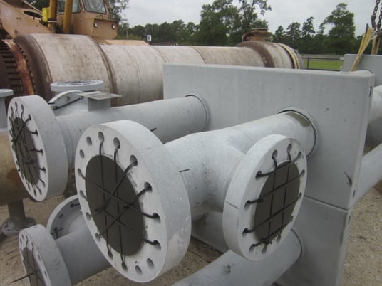 967 sq.ft., 1440 psi shell, Brown Fintube, 1440 psi tubes, horizontal, unused, 2006 - Image 5