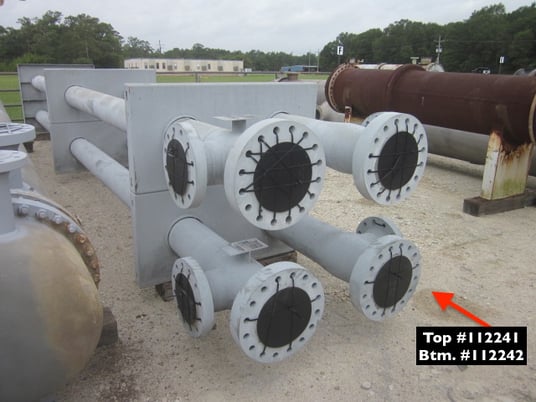 967 sq.ft., 1440 psi shell, Brown Fintube, 1440 psi tubes, horizontal, unused, 2006 - Image 9