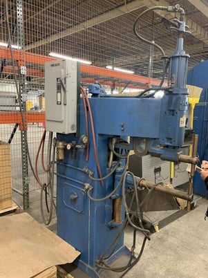50 KVA Acme #PTOS-24-50, spot welder, Entron EN1000 controls, 24" throat, 460 V., 1973 - Image 2