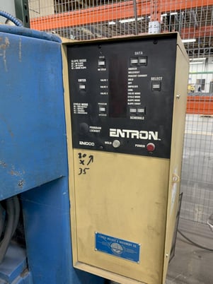 50 KVA Acme #PTOS-24-50, spot welder, Entron EN1000 controls, 24" throat, 460 V., 1973 - Image 4