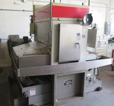 Timesavers #137-1HDMW, abrasive finishing machine, 37" belt width, 15-45 FPM, Vision Control - Image 3
