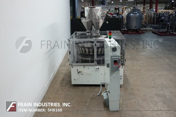 All-Fill #R, 24 pocket, rotary, continous motion, Stainless Steel auger, 30-200 containers per minute - Image 3