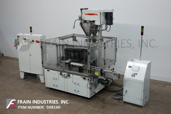 All-Fill #R, 24 pocket, rotary, continous motion, Stainless Steel auger, 30-200 containers per minute - Image 5
