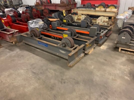 10 Ton, Preston-Eastin #TDRA-10, set of tank rolls, 20000 lb., 6"-144" pipe size, variable speed, 2014 - Image 2