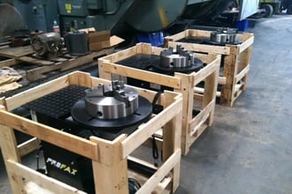 500 lb. Profax #WP-500, medium duty welding positioner, 19-5/8" round table, 16" chk, 2014 - Image 3